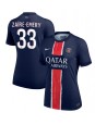 Paris Saint-Germain Warren Zaire-Emery #33 Zenski Domaci Dres 2024-25 Kratak Rukavima